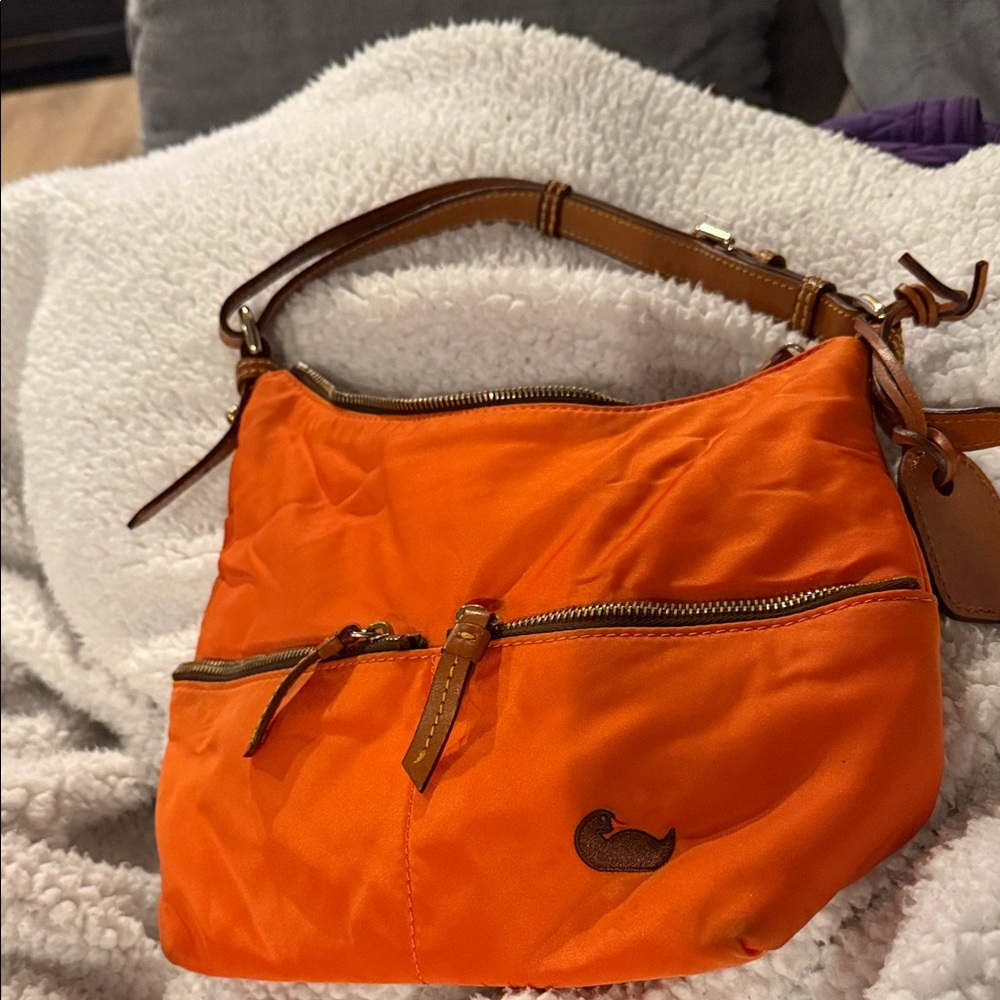 Dooney & Bourke Orange Shoulder Bag
